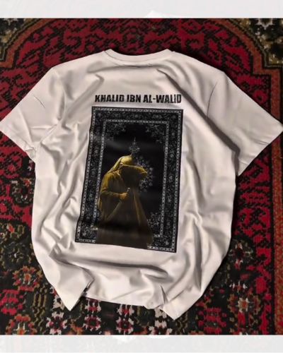 Ummah Legacy Tee - Khalid bin Waleed (R.A)